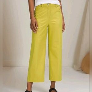 Lululemon City Sleek 5 Pocket Wide-Leg Hi-Rise 7/8 Lgth Pear Pant 30/31 SEE DESC